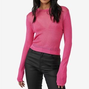 NWT Free People H2O Crew Pullover S